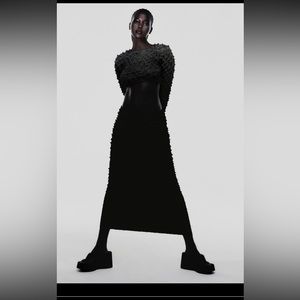 Zara wrinkle relief skirt